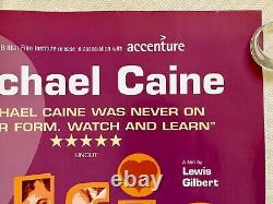 Alfie Original 2001 BFI Re Release Quad Poster Michael Caine Millicent Martin