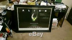Alien Original 1979 UK Quad Cinema Film Poster