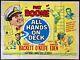All Hands On Deck Original Quad Movie Film Cinema Poster Pat Boone Buddy Hackett