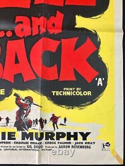 All Quiet Western Front / Hell and Back Original Quad Movie Poster