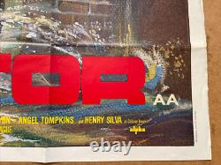 Alligator Original? UK Quad Movie Poster Horror 1980