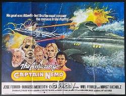 Amazing Captain Nemo ORIGINAL Quad Movie Cinema Poster 1978