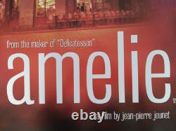 Amelie original movie 2001 poster UK quad
