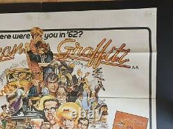 American Graffiti Original Uk Quad Poster 1973 George Lucas