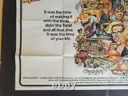 American Graffiti Original Uk Quad Poster 1973 George Lucas