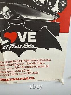 An American Werewolf In London And Love At First Bite UK Quad Film Poster (1981)