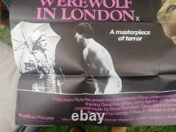 An American Werewolf In London Uk Original 1981 Quad Poster 30 X 40