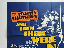 And Then There Were None Original Uk Quad Movie Poster 1974