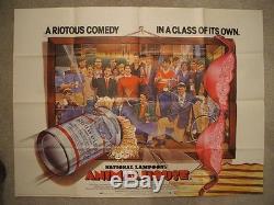 Animal House 1978 Original British Quad Movie Poster National Lampoon's Ex-nm