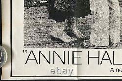 Annie Hall Original Quad Movie Poster Woody Allen Diane Keaton 1977