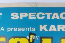 Apaches Last Battle Original Uk Quad Movie Poster 1964