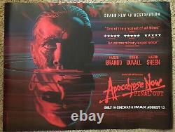 Apocalypse Now Final Cut (2019), Original UK Cinema Quad Poster 30x40