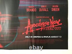 Apocalypse Now Original 2019 Quad Poster Brando Sheen Duvall Coppola Durieux