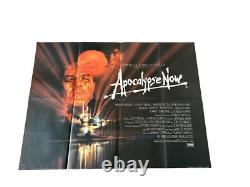 Apocalypse Now Original Quad Movie Cinema Poster. Marlon Brando, Martin Sheen