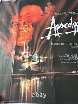 Apocalypse Now Original Quad Movie Cinema Poster. Marlon Brando, Martin Sheen