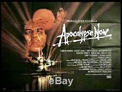 Apocalypse Now Original Quad Movie Poster Francis Ford Coppola Brando Sheen 1979