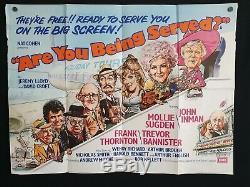 Are you being served original (1977) UK quad film poster