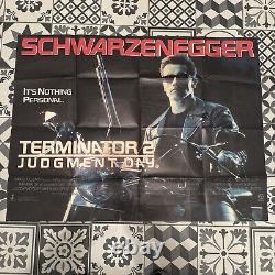 Arnold Schwarzenegger Original Terminator 2 Movie Quad