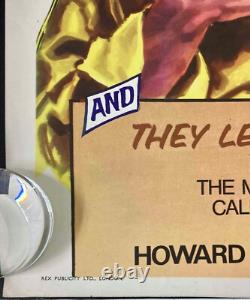 Assault on a Queen Original Quad Movie Cinema Poster Frank Sinatra ABC 1966