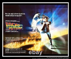 BACK TO THE FUTUR 30 x 40 Uk Quad Movie Poster Original 1985
