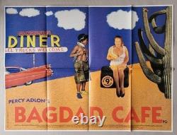 BAGDAD CAFE 1987 Marianne Sagebrecht CCH Pounder RARE Original UK Quad Poster