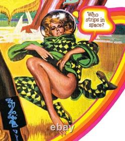 BARBARELLA (1968) British Quad 30x40 cult classic movie poster