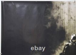 BATMAN BEGINS (2005) Original Cinema Quad Film Poster (Teaser) Christian Bale BATMAN BEGINS (2005) Original Cinema Quad Film Poster (Teaser) Christian Bale