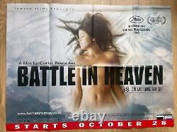 BATTLE IN HEAVEN Original 2005 American QUAD Movie Poster Anapola Mushkadiz RARE