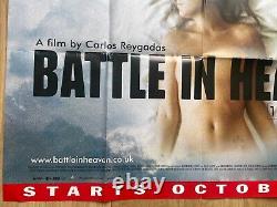 BATTLE IN HEAVEN Original 2005 American QUAD Movie Poster Anapola Mushkadiz RARE