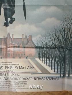 BEING THERE (1979) original UK quad poster Peter Sellers satire