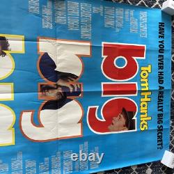 BIG movie poster TOM HANKS poster,'RARE' uk LARGE double quad