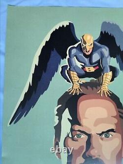 BIRDMAN (2014) rare original'Art Style' UK d/s quad movie poster Michael Keaton
