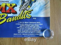 BMX BANDITS ORIGINAL 1983 UK CINEMA QUAD FILM POSTER RARE ROLLED Nicole Kidman