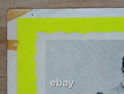 BONNIE AND CLYDE (1967) original quad movie poster Warren Beatty, Faye Dunaway