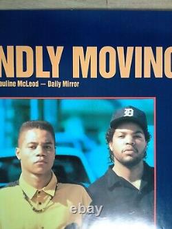 BOYZ N THE HOOD (1991) original rolled quad movie poster Cuba Gooding Ice Cube