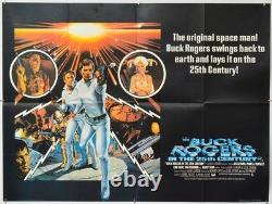 BUCK ROGERS IN THE 25TH CENTURY (1979) Original Quad Cinema Poster Gil Gerard