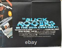 BUCK ROGERS IN THE 25TH CENTURY (1979) Original Quad Cinema Poster Gil Gerard