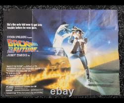 Back To The Future Quad Cinema Poster