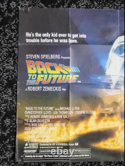 Back To The Future Quad Cinema Poster