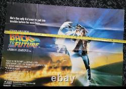 Back To The Future Quad Cinema Poster