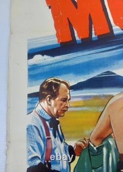 Badlands Of Montana Original Uk Quad Movie Poster 1957 Rex Reason