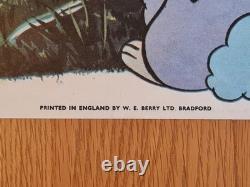 Bambi 1975 Original Re Release UK Cinema Quad movie poster Walt Disney