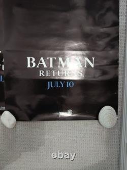 Batman Returns (1992) Original UK Cinema Door Posters Complete 3-Poster Set