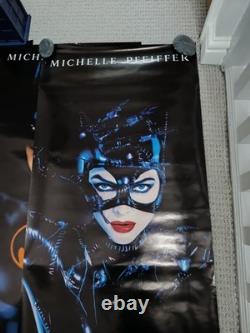 Batman Returns (1992) Original UK Cinema Door Posters Complete 3-Poster Set