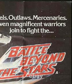 Battle Beyond the Stars Original Quad Movie Cinema Poster Roger Corman 1980