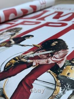 Becoming Led Zeppelin UK Quad Cinema Poster 30x40 Double Sided Odeon Original