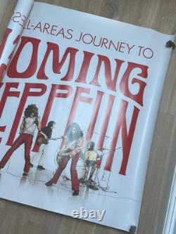 Becoming Led Zeppelin UK Quad Cinema Poster 30x40 Double Sided Odeon Original