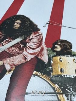 Becoming Led Zeppelin UK Quad Cinema Poster 30x40 Double Sided Odeon Original