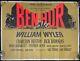 Ben Hur Original Quad Movie Poster William Wyler Charlton Heston 1959