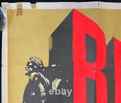 Ben Hur Original Quad Movie Poster William Wyler Charlton Heston 1959